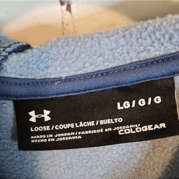 Women's Under Armour "loose" coldgear sweatshirt hoodie, size Large - Picture 2 of 3